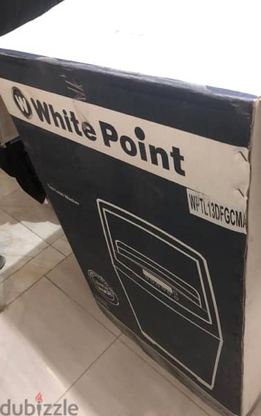 غساله white point جديده بالكرتونه 13 كيلو 2