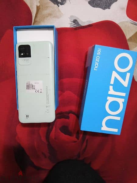 realme narzo 50i مغير شاشه اصلي بحالته مكملش سنه 5