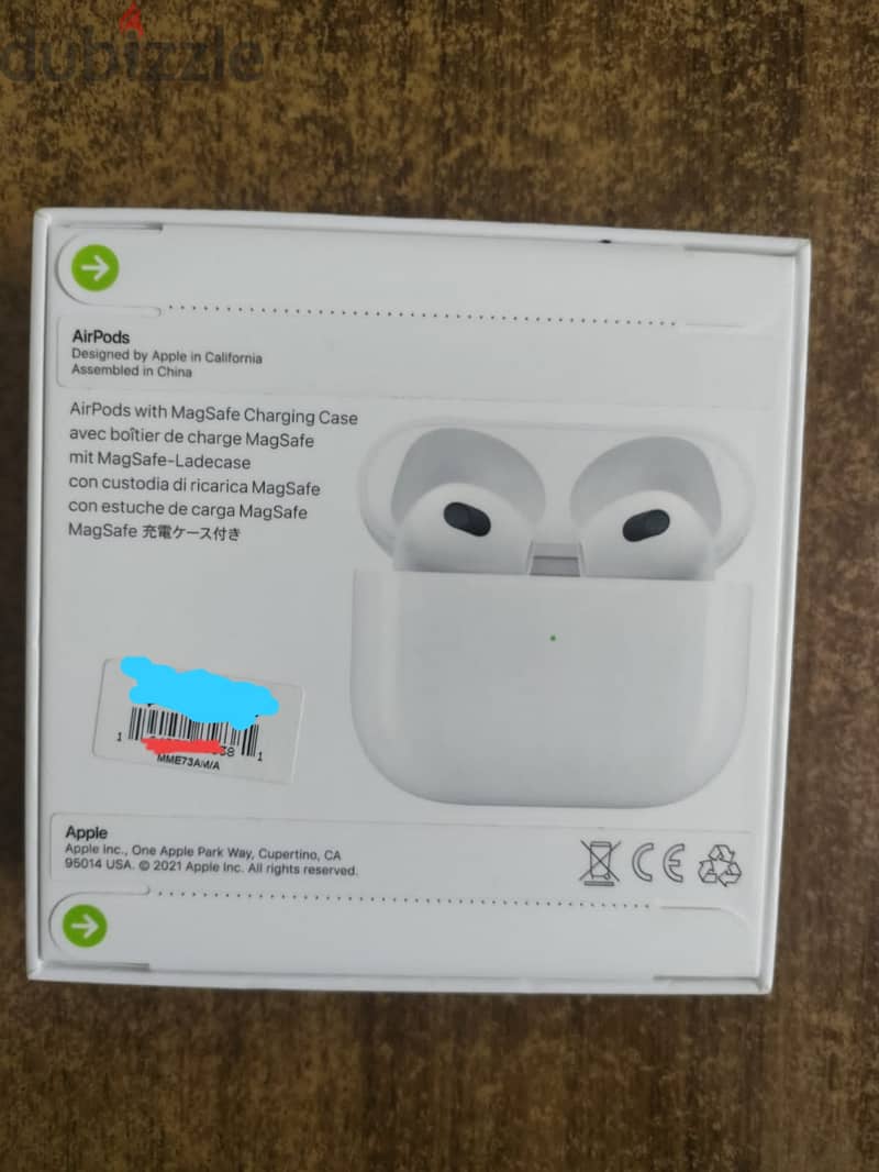 Apple AirPods Gen 3 with MagSafe new and never used,directly from US 3