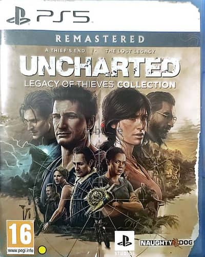 Uncharted legacy of thieves collection PS5