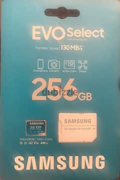 Brand new samsung memory card 256 GB