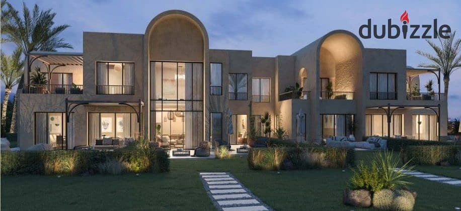 Chalet 90m in the heart of El Gouna, with a view on the Red Sea, in Kamaran with installments 7