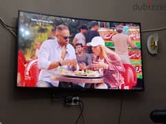 شاشة Curved Samsung مقاس 55 للبيع استعمال نضيف(smart+4k) 0