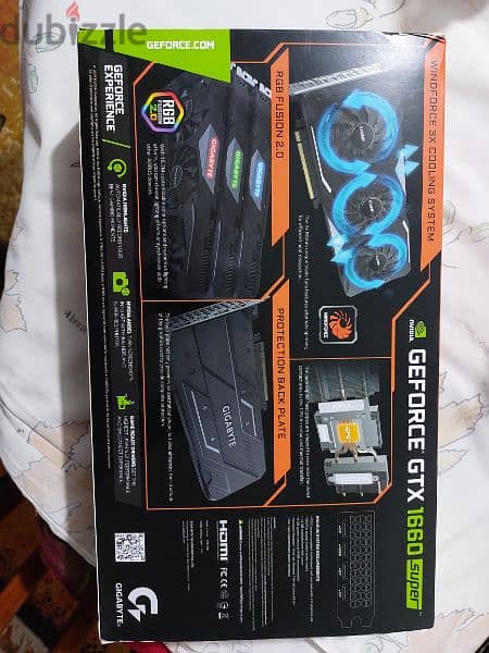 GTX 1660 super Gigabyte 6 Gb oc 1