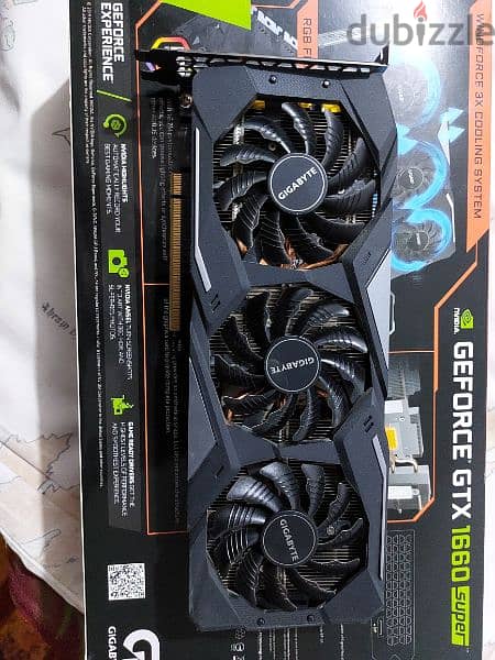 GTX 1660 super Gigabyte 6 Gb oc 2