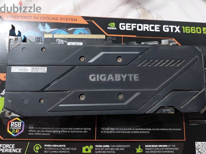 GTX 1660 super Gigabyte 6 Gb oc 4