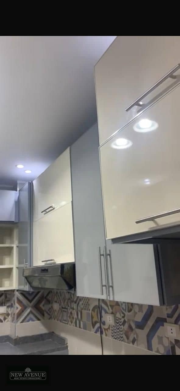 Ground Apartment Fully finished + Kitchen Cabinets in Andulus  New cairo 5