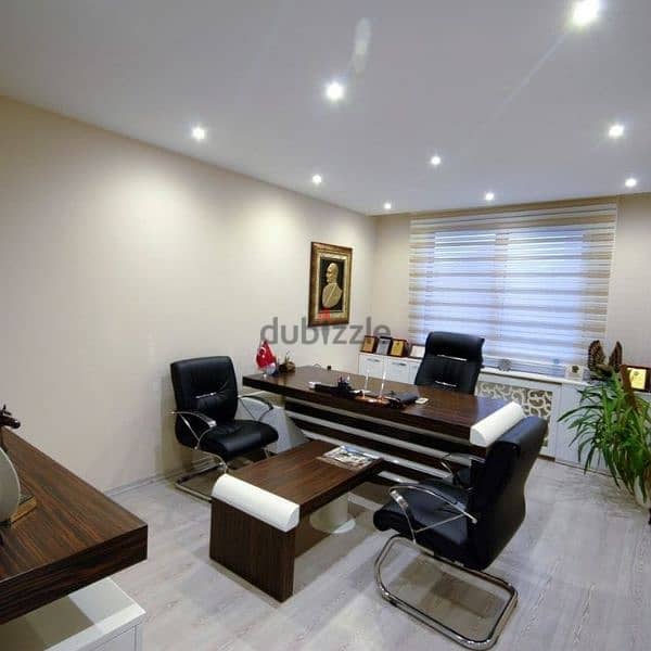 مكتب اداري للايجار 200م في مول اجورا التجمع الخامس Office For Rent200M 1