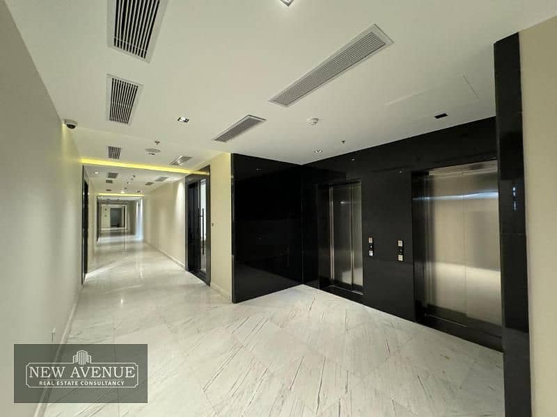 Fully Finished Office for rent at V90 New Cairo      S/AR 475 1