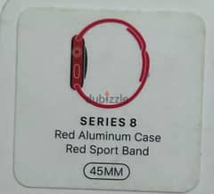 Apple Watch series 8 45MM Red 0