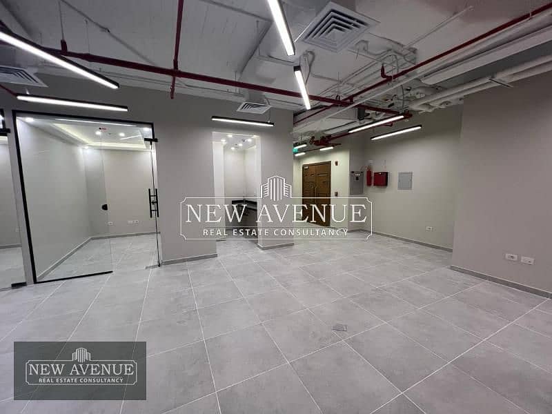 Admin Office 129 sqm for rent at Mivida New Cairo           MA/AF 24 1