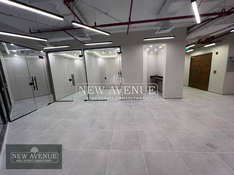 Admin Office 129 sqm for rent at Mivida New Cairo           MA/AF 24 4