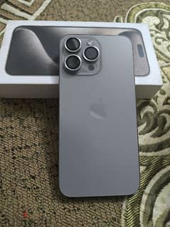 i phone 15 pro max natural titanium