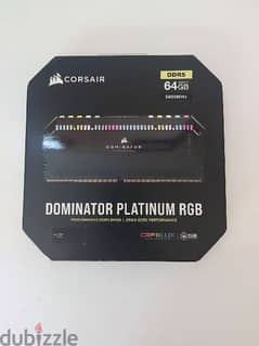 Corsair Dominator Platinum RGB 64GB 2x32G 5600mhz New 0