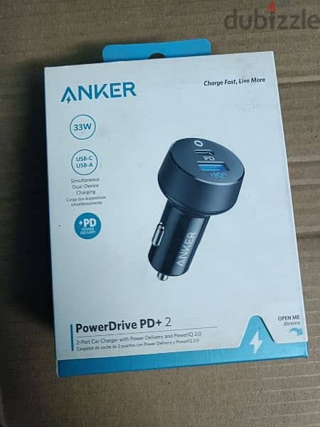 Anker ( Wall , Car Chargers & Cables ) Sealed جديد متبرشم بأقل سعر 1