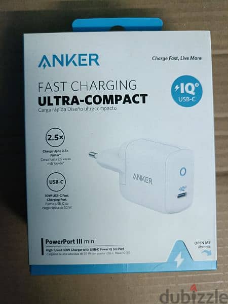 Anker ( Wall , Car Chargers & Powerbanks & Cables & Speaker ) Sealed 5