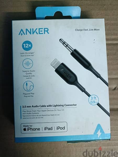 Anker ( Wall , Car Chargers & Powerbanks & Cables & Speaker ) Sealed 6