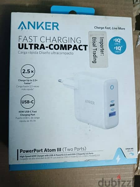 Anker ( Wall , Car Chargers & Powerbanks & Cables & Speaker ) Sealed 13