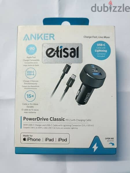 Anker ( Wall , Car Chargers & Powerbanks & Cables & Speaker ) Sealed 14