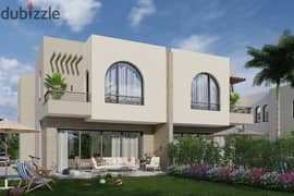 فيلا Twin House للبيع (279 م مباني + 256 م أرض) الساحل الشمالي - مارينا 8