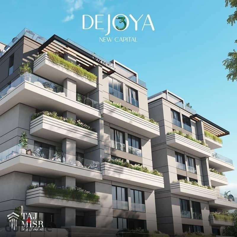 Apartment 155m Immediate Receipt In Front Of Embassies District - New Capital In De Joya 3 Compound With Installments 6