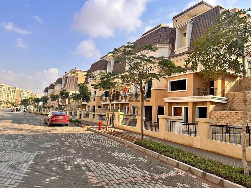 Apartment for sale 158m with 10% down payment and installments over 8 years in Sarai Compound next to Madinaty 9