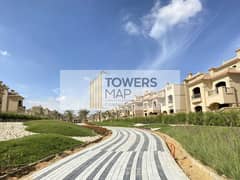 ( CORNER ) TOWN HOUSE CORNER LA VISTA CITY GARDEN VIEW 255 SQM اقل سعر تاون هاوس كورنر على جاردن لافيستا سيتى بمقدم 13,500