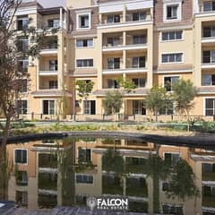 For sale, an apartment of 155 meters with a down payment of 900,000 in Sarai Compound, next to Madinaty and Golden Square, in installments over the lo