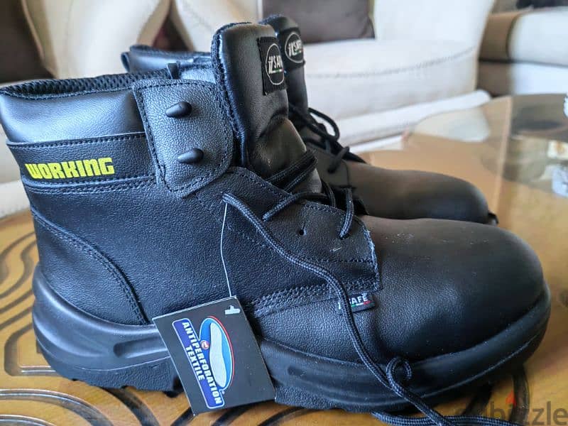 safety shoes سيفتي جديد لم يستخدم ولا مره 1