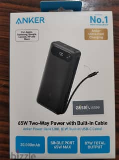 Anker 20000 mah 87w powerbank