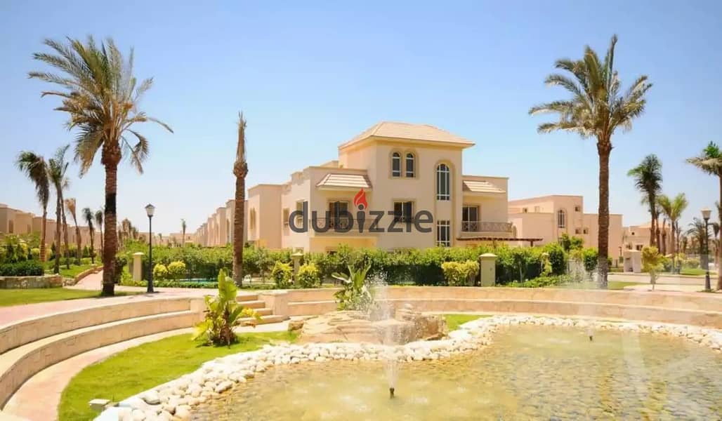 twin house in compound greens  elsheikh zayed city 1