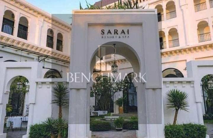 Apartment 130m with Garden 250m for sale in Sarai Compound, Mostaqbal City, New Cairo, MNHD, with 42% cash discount 10