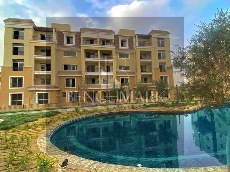 Apartment 130m with Garden 250m for sale in Sarai Compound, Mostaqbal City, New Cairo, MNHD, with 42% cash discount 11