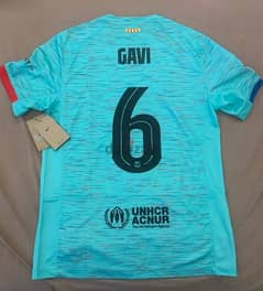 FC Barcelona 2023 -2024 Gavi 6 Away Jersey