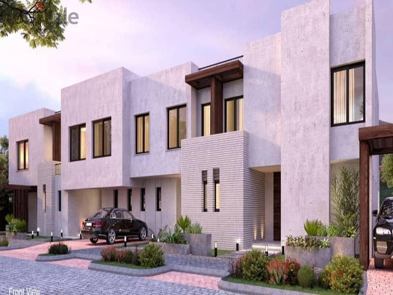 Townhouse resale at Owest October تاون هاوس متشطب للبيع بكمبوند أويست 7