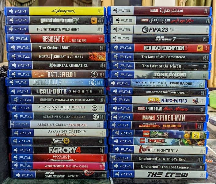 Ps4-ps5 Cd Games-playstation / العاب بلايستيشن - بلاى ستشين ٤ 0