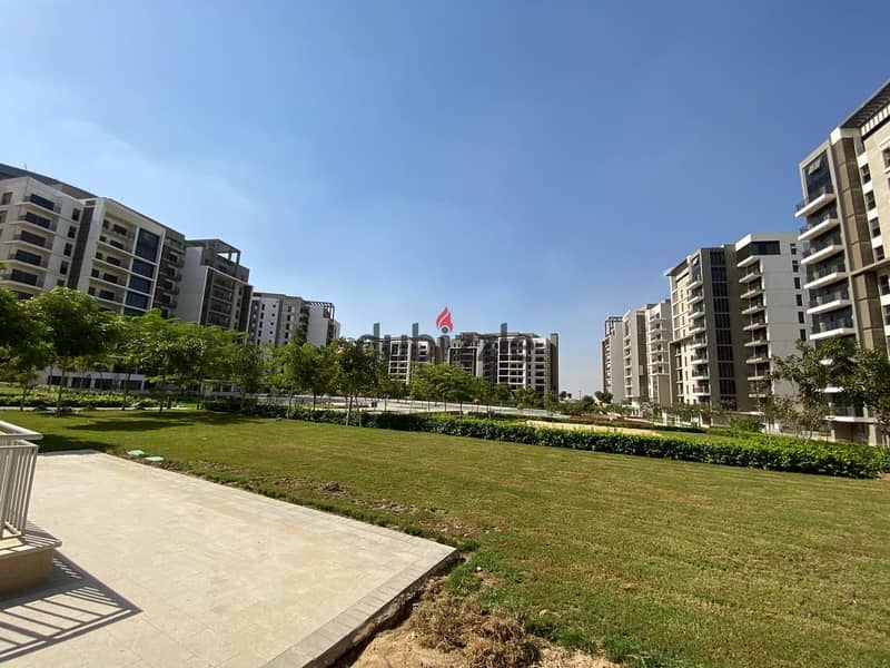 Fully Finished  Ground Apartment for sale at Zed Park Towers , Sheikh Zayed 1