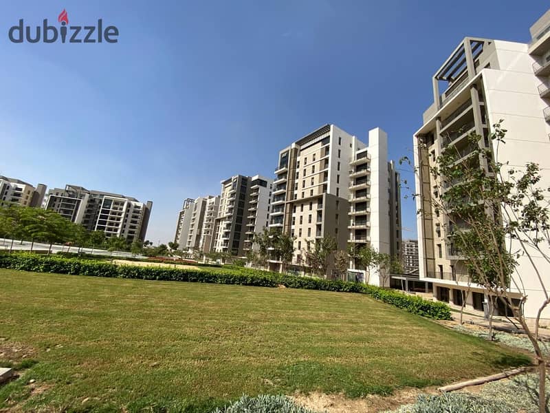 Fully Finished  Ground Apartment for sale at Zed Park Towers , Sheikh Zayed 3