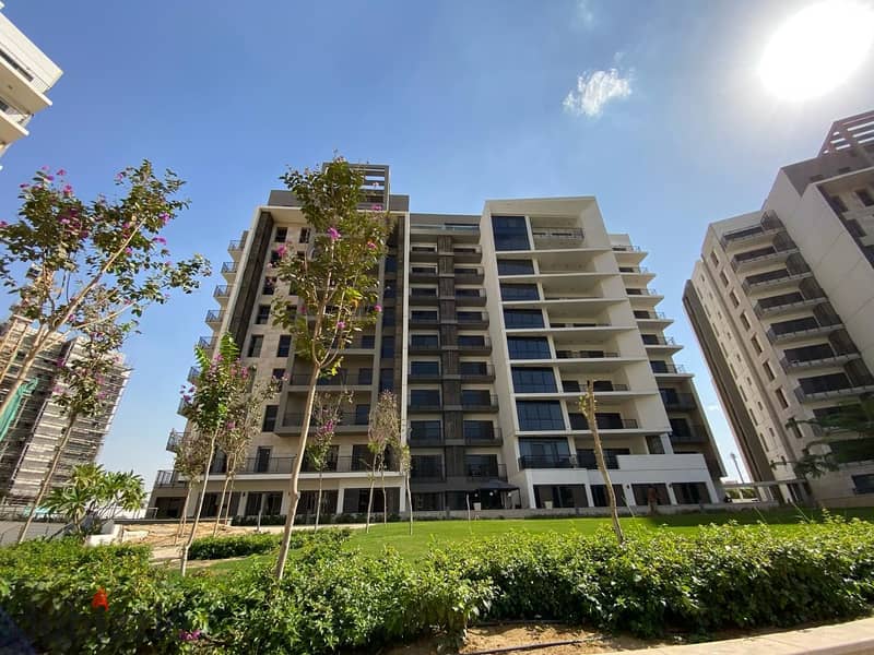 Fully Finished  Ground Apartment for sale at Zed Park Towers , Sheikh Zayed 4