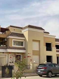 In installments over 8 years, a villa for sale with a down payment of 1,400,000 directly next to Madinaty on the Suez Road