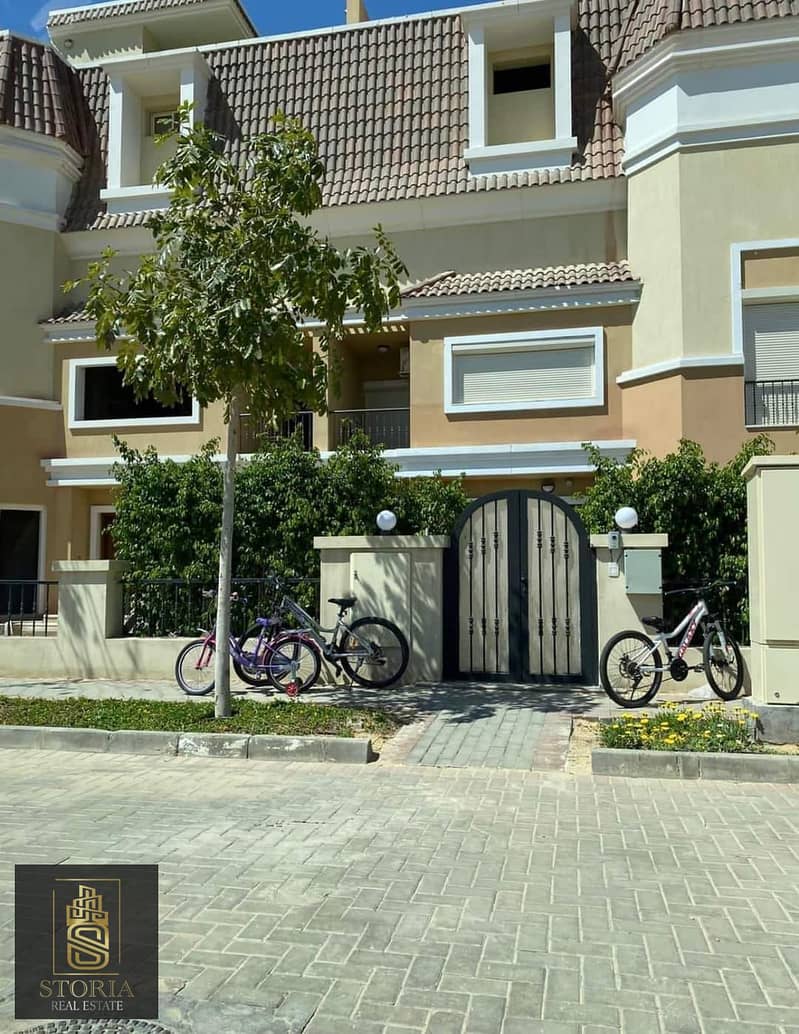 In installments over 8 years, a villa for sale with a down payment of 1,400,000 directly next to Madinaty on the Suez Road 7