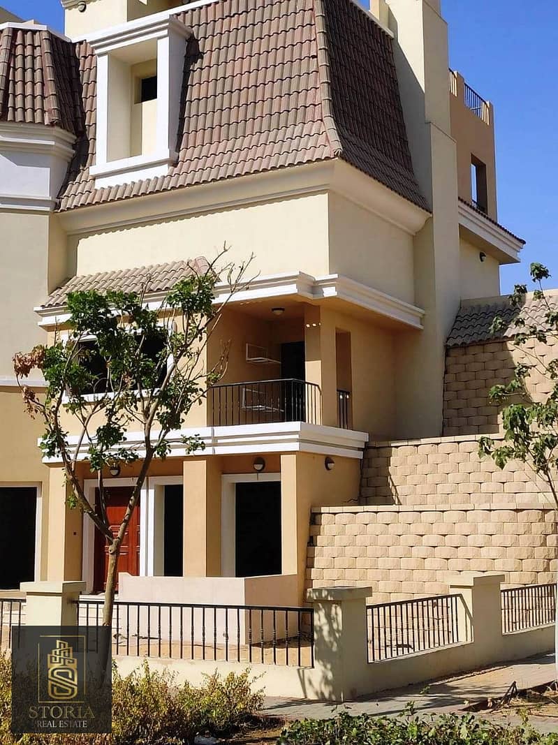 In installments over 8 years, a villa for sale with a down payment of 1,400,000 directly next to Madinaty on the Suez Road 8