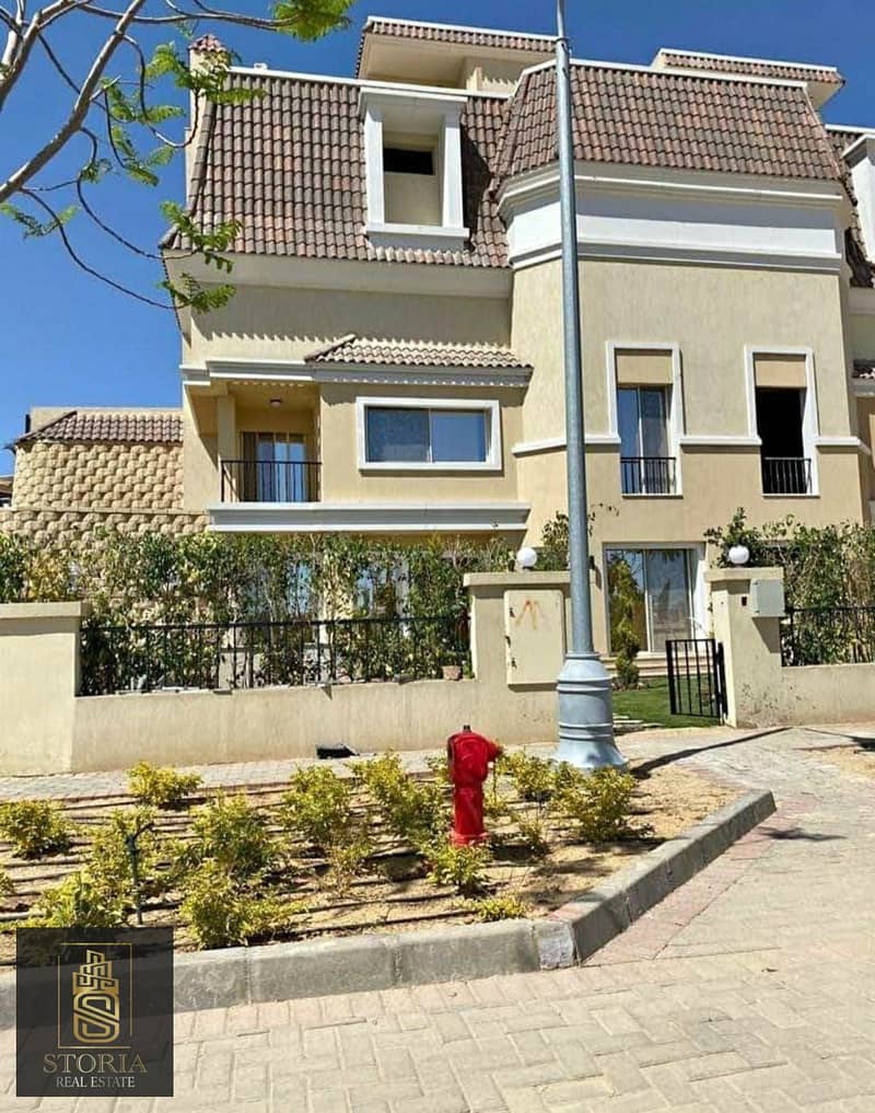 In installments over 8 years, a villa for sale with a down payment of 1,400,000 directly next to Madinaty on the Suez Road 13