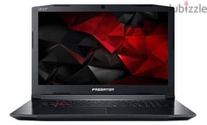 acer predator helios 300 i7 8th gen GTX 1060 6GB