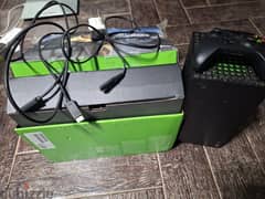 Xbox Series X, 1 controller, 1 HDMI cable, and with the box.