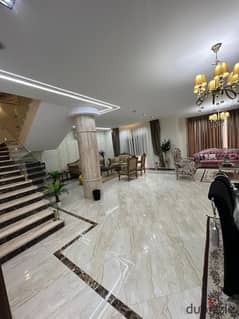 For sale in Khamayel, a twin house, finished, in installments, at a special price