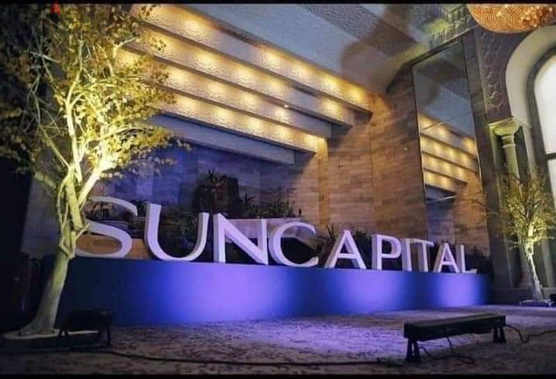 شقه للبيع حدايق اكتوبر في أرقي كمبوند في أكتوبر Sun Capital بتسهيلات 2