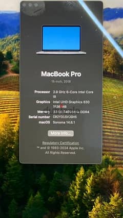 MacBook pro 2018 0