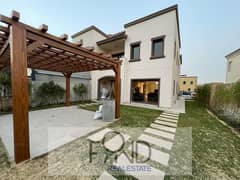 Twin house villa 310m for sale fully finished with private garden in mivida new cairo