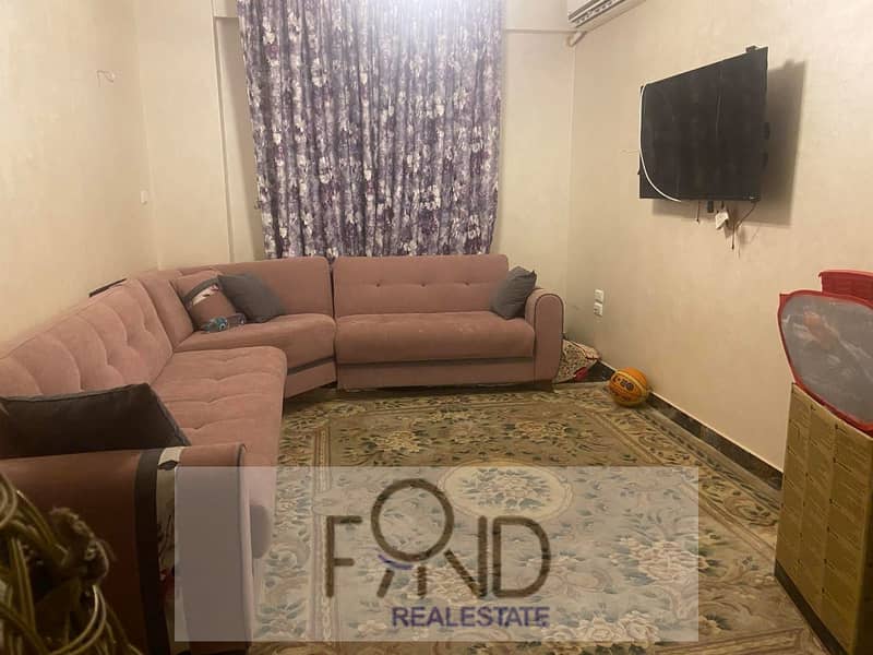 Apartment 240m for sale fully finished garden View in banafseg omarat new cairo 3